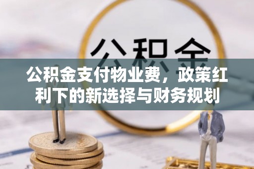 黄岛公积金支付物业费，政策红利下的新选择与财务规划