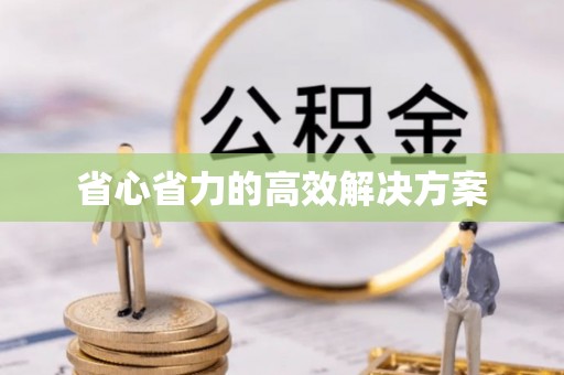 黄岛省心省力的高效解决方案